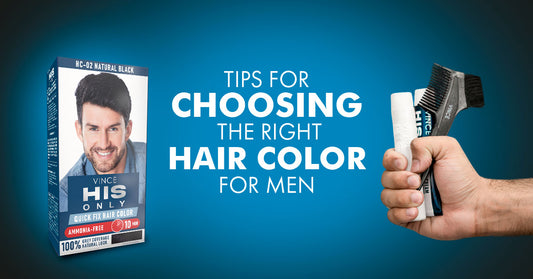 Tips for choosing The Right Hair Color For Men
