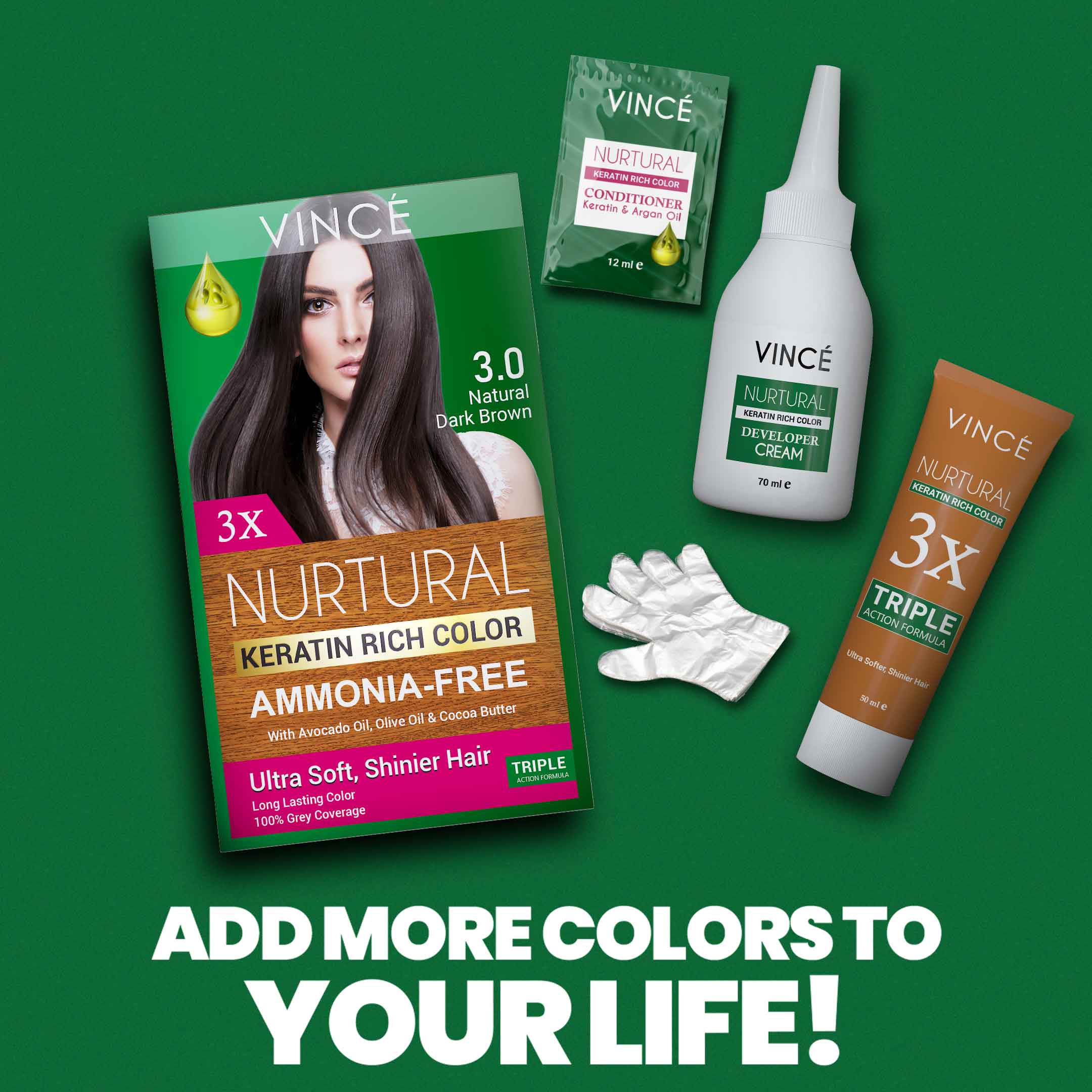 VINCE Women Hair Color in Natural Dark Brown in Pakistan