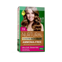 6.0 - Natural Medium Blond - Nurtural Women Hair Color