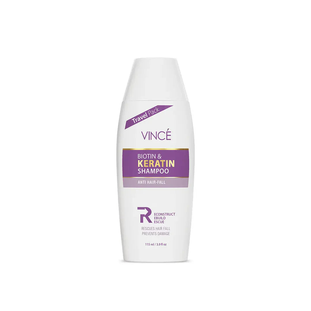 Biotin and Keratin Shampoo 115ML - Travel Pack