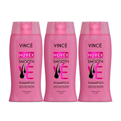 NUVEX Effortlessly Smooth Shampoo Pack of 3 - 175ML