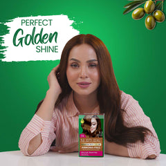 Best Natural Light Golden Brown Women Hair Color in Pakistan by VINCE
