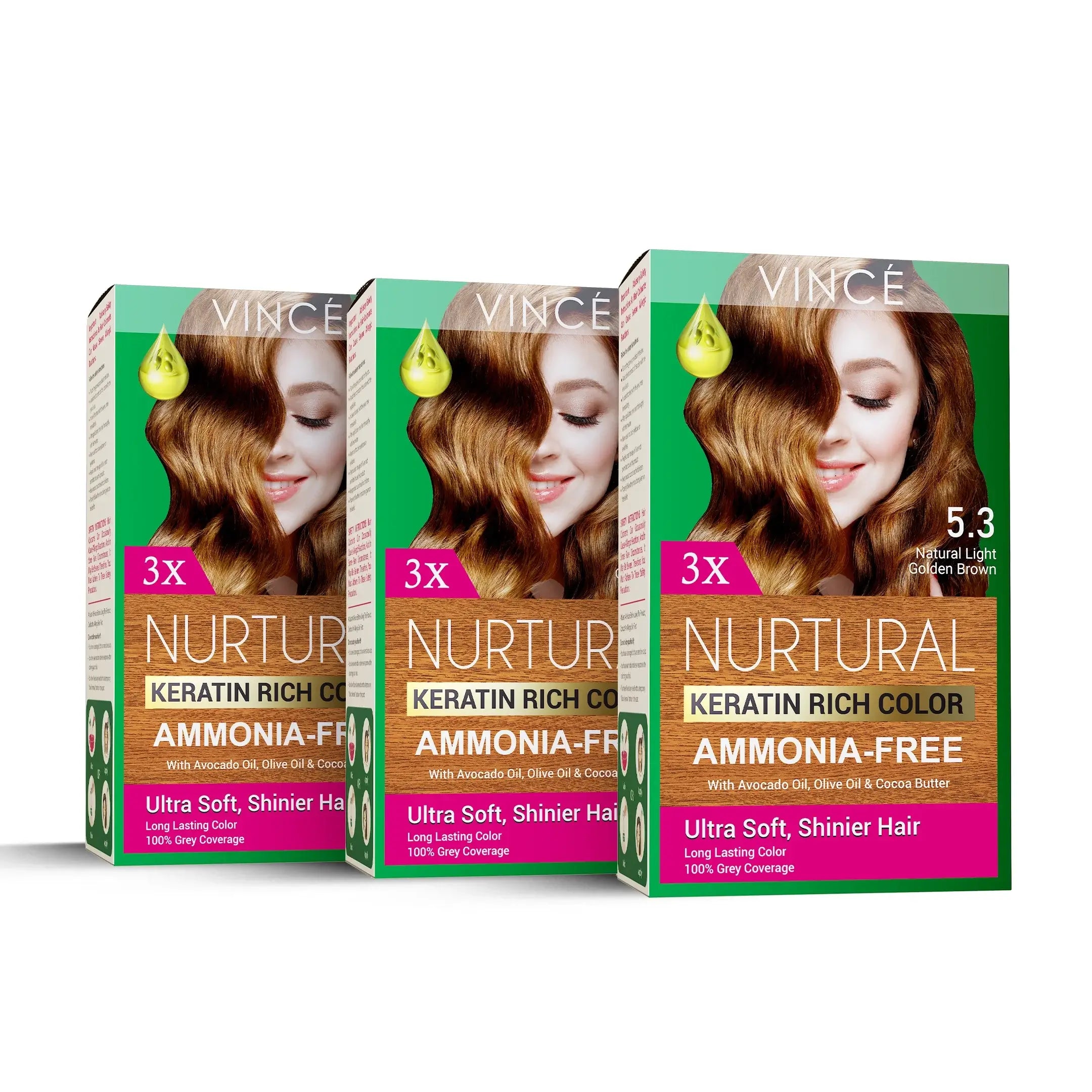 Vince Rice Kit Triple Pack – Maximum Coverage, Maximum Value – Vince Hair