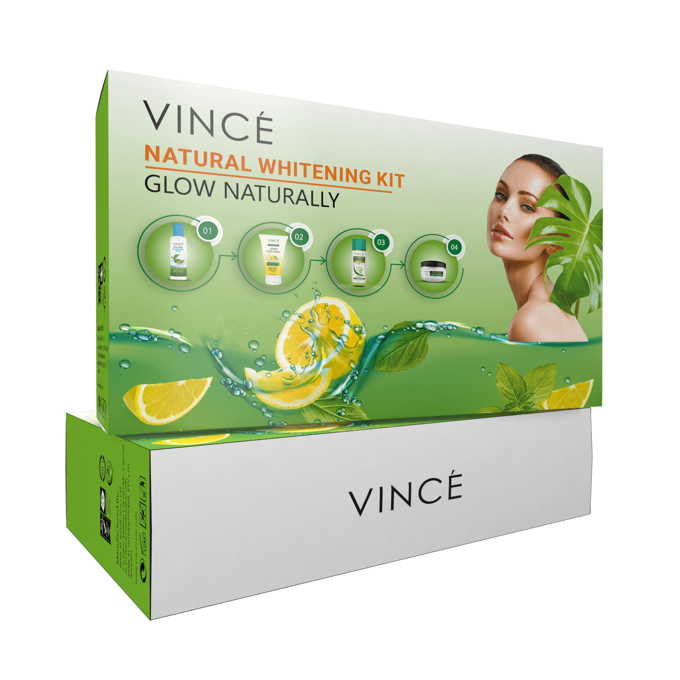 Vince Natural Whitening Kit Glow Naturally
