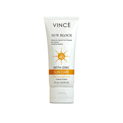 Best sunblock SPF 40 in Pakistan by VINCE