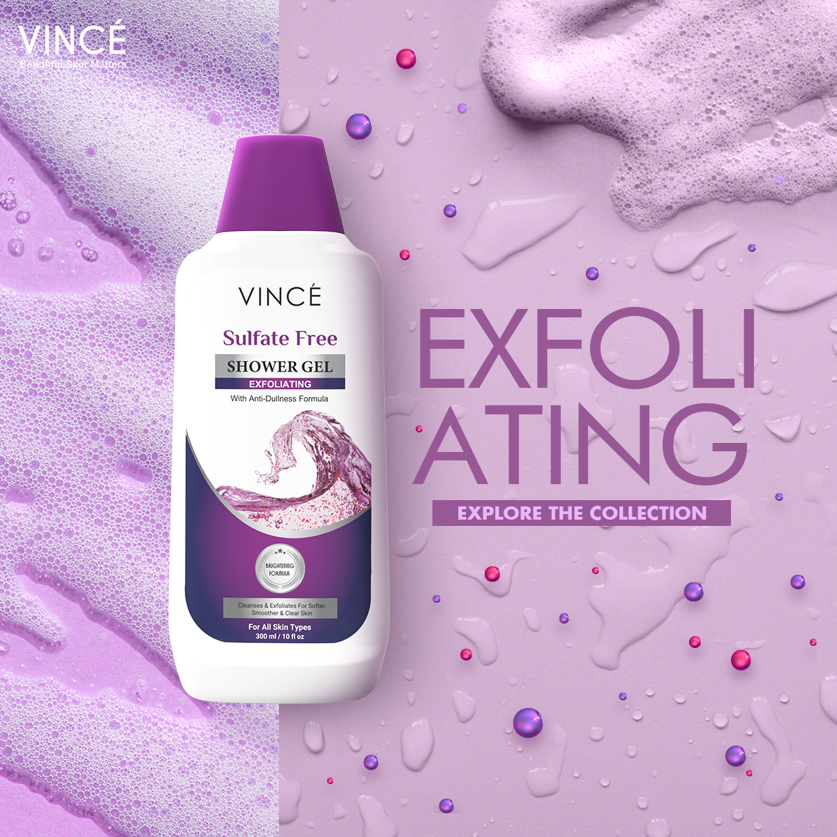 Exfoliating Shower Gel by Vince