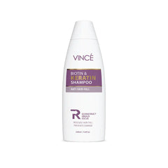 VINCE Biotin & Keratin Shampoo - Best Anti Hair Fall Shampoo